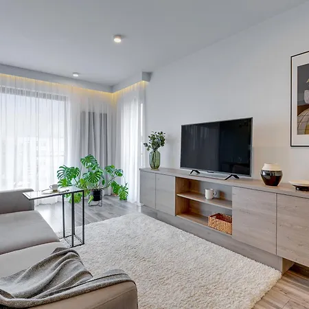 Aura - Riverside & Parking By Downtown 4* Danzica