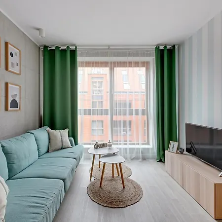 Apartment Aura - Riverside & Parking By Downtown Gdansk
