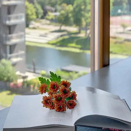 شقة Aura - Riverside & Parking By Downtown غدانسك