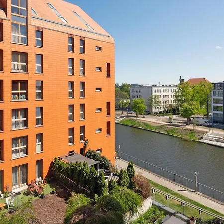 Aura - Riverside & Parking By Downtown 4* Danzica