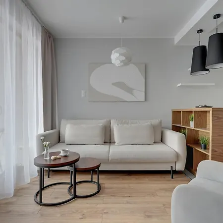 Aparthotel Aura - Riverside & Parking By Downtown Danzica