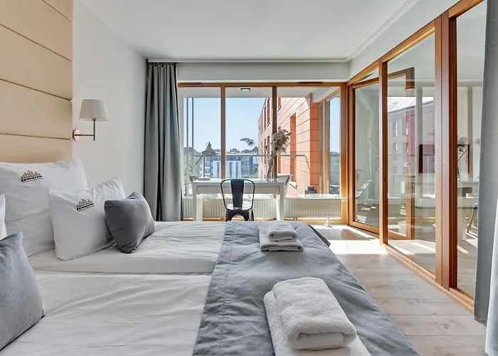 Aura - Riverside & Parking By Downtown Danzica