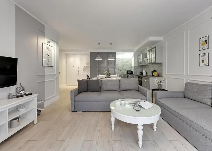 Aura - Riverside & Parking By Downtown Aparthotel Danzig