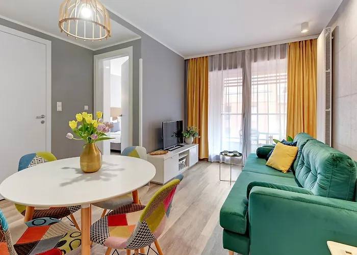 Aura - Riverside & Parking By Downtown 4* Danzica