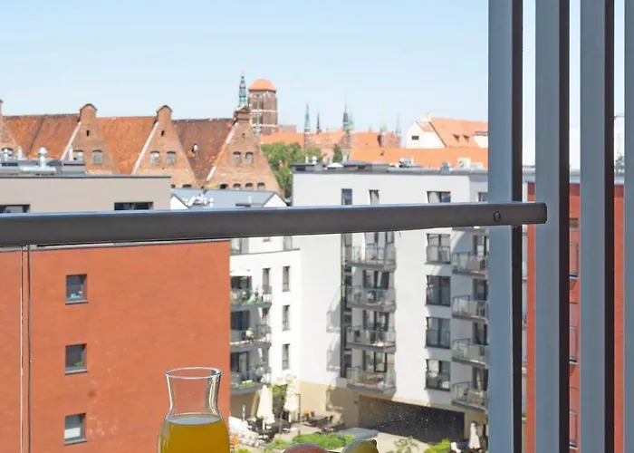 Aura - Riverside & Parking By Downtown 4* Danzig