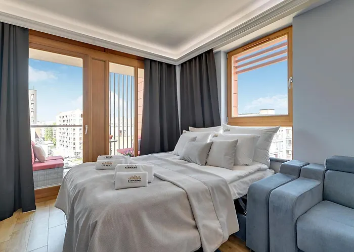 Aura - Riverside & Parking By Downtown Aparthotel Danzica