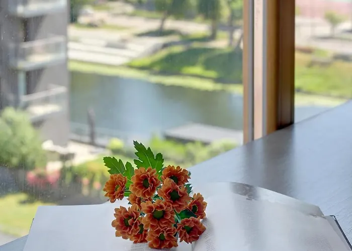 Aparthotel Aura - Riverside & Parking By Downtown Danzig