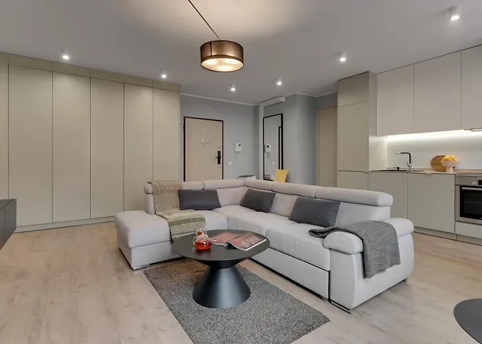 Aparthotel Aura - Riverside & Parking By Downtown Danzig